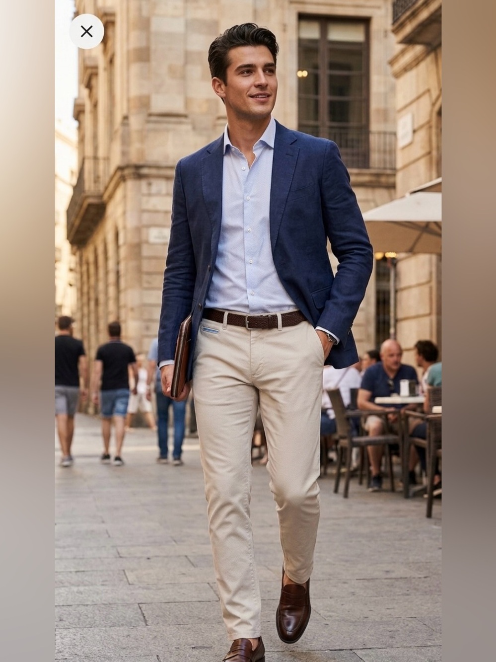 Boss Men's dress pants khaki